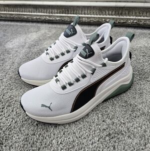 Puma Amplifier Men Size 8. Color:PUMA White-PUMA Black-Maple Syrup. New.